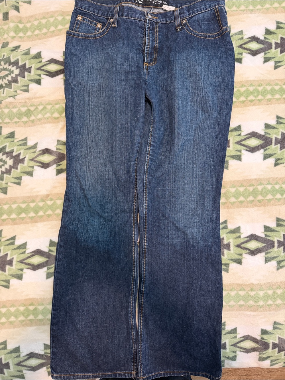 Rockies Dark Blue Flare Jeans